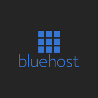 Bluehost - Logo - Top recommended WordPress web hosting